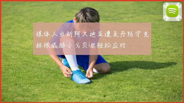 媒体人分析阿夫迪亚遭麦丹防守克林根威胁小戈贝尔轻松应对